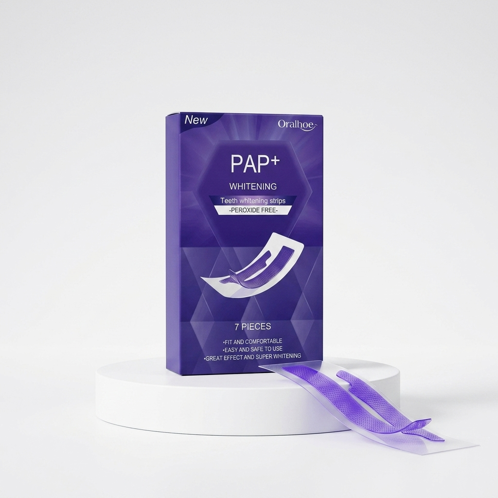 Whitening Teeth Strips Purple Teeth Strips Dry-application